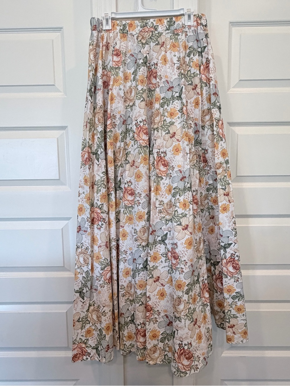 Floral Maxi Skirt - Women's Skirt OS